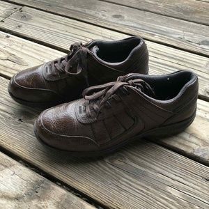 KDR Nunn Bush Mens Size 8.5 M Brown Genuine Leather Shoes